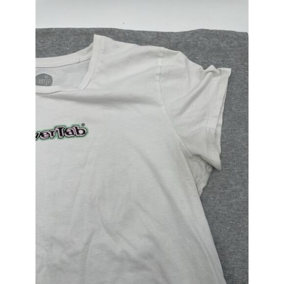 Vintage Y2K Levi’s Silvertab Graphic Tee Shirt Women XL Made In USA White - Picture 4 of 8